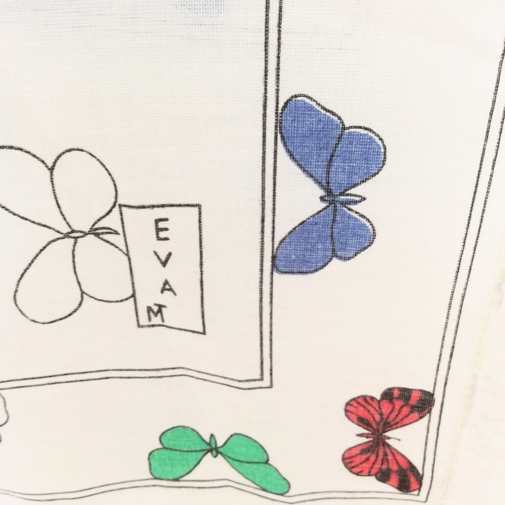 Vintage Eva MT Butterfly Scarf - Picture 7 of 7